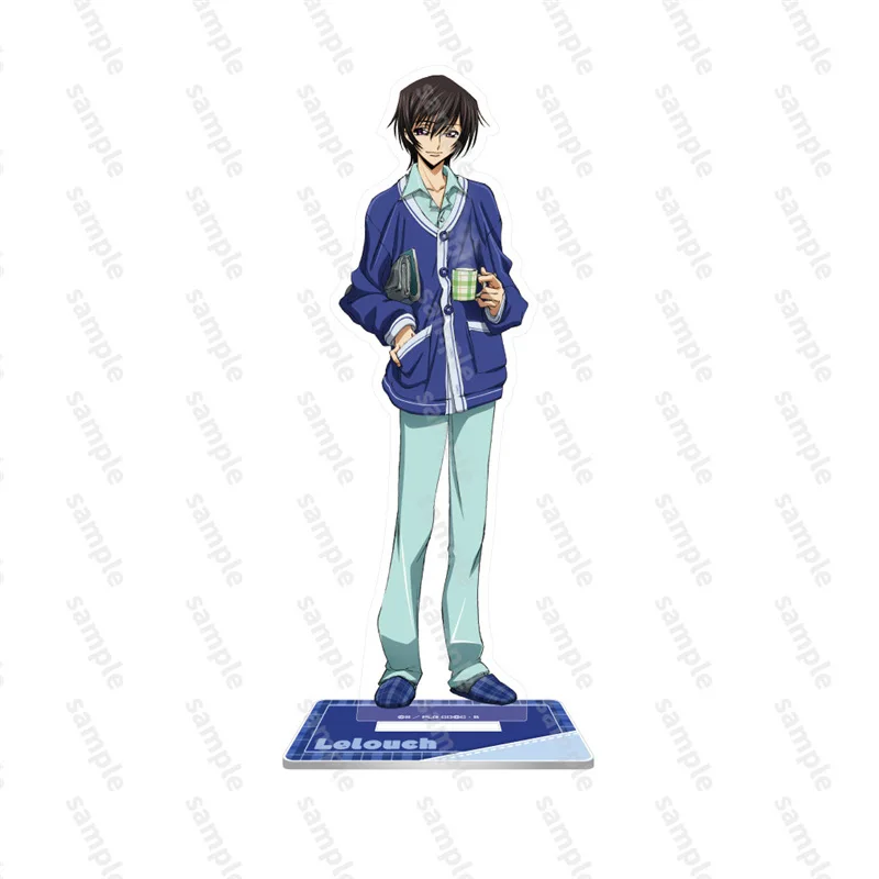 Code Geass Hangyaku No Lelouch пижама акриловая подставка CC Kawaii фигурка настольный дисплей коллекция аниме товары милый декор комнаты подарок Code Geass Hangyaku No Lelouch пижама акриловая подставка CC Kawaii фигурка настольный дисплей коллекция аниме товары милый декор комнаты подарок