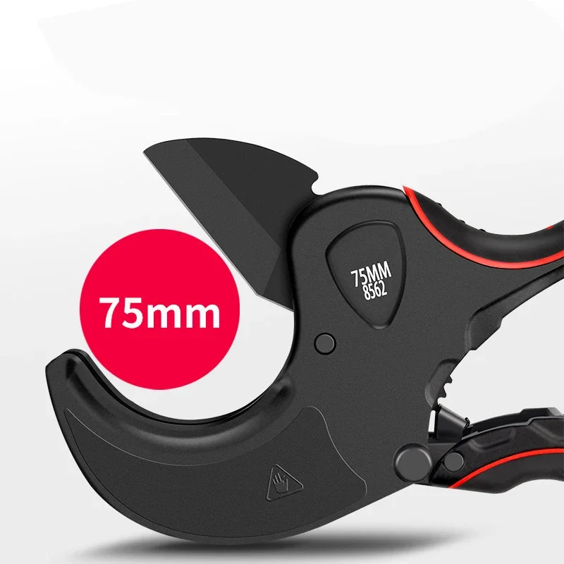 Forbici per tubi professionali tagliatubi lama SK5 con trattamento cricchetto Pvc/Pu/Pp/Pe cesoie per tubi flessibili linea elettrica utensili manuali