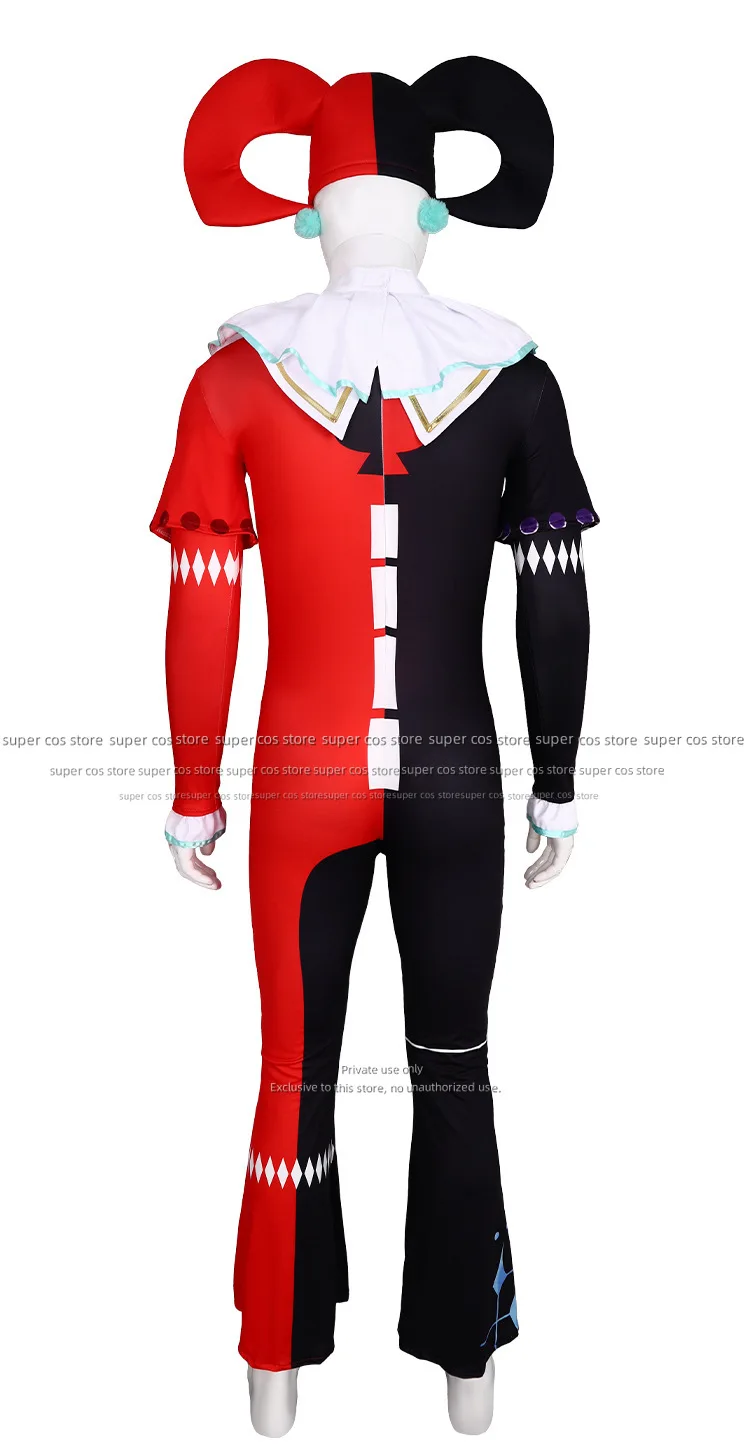 أزياء تنكرية لحفلة إيجي جوست كلوون / مهرج مخيف مضحك / زي أداء المسرح جوفي