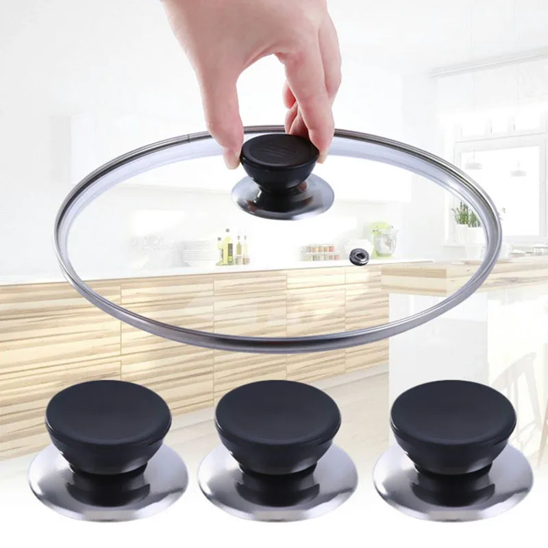 1pcs Universal Replacement Kitchen Cookware Pot Pan Lid Hand Grip Knob Handle Cover Pan Lid Handle Kitchen Accessories