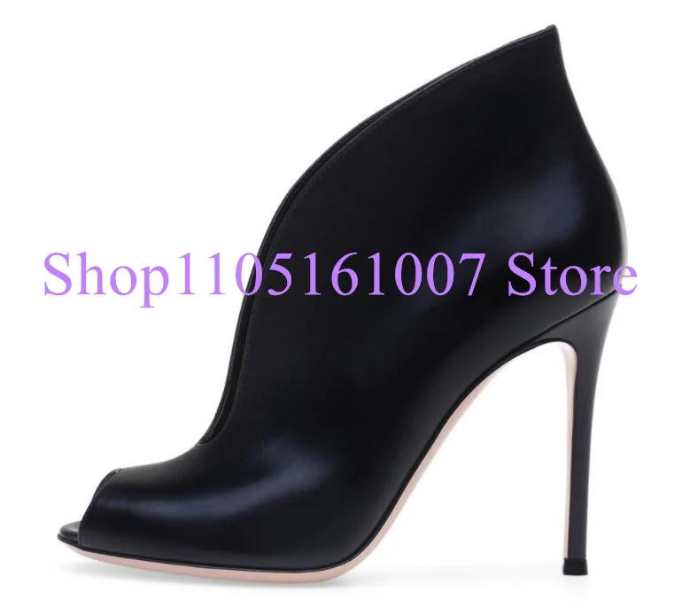 جلد الغزال امرأة حذاء من الجلد موضة عميق الخامس الجبهة سيدة الجوارب القصيرة مثير الانزلاق على موضة مكتب فستان الأحذية الإناث مضخات #1