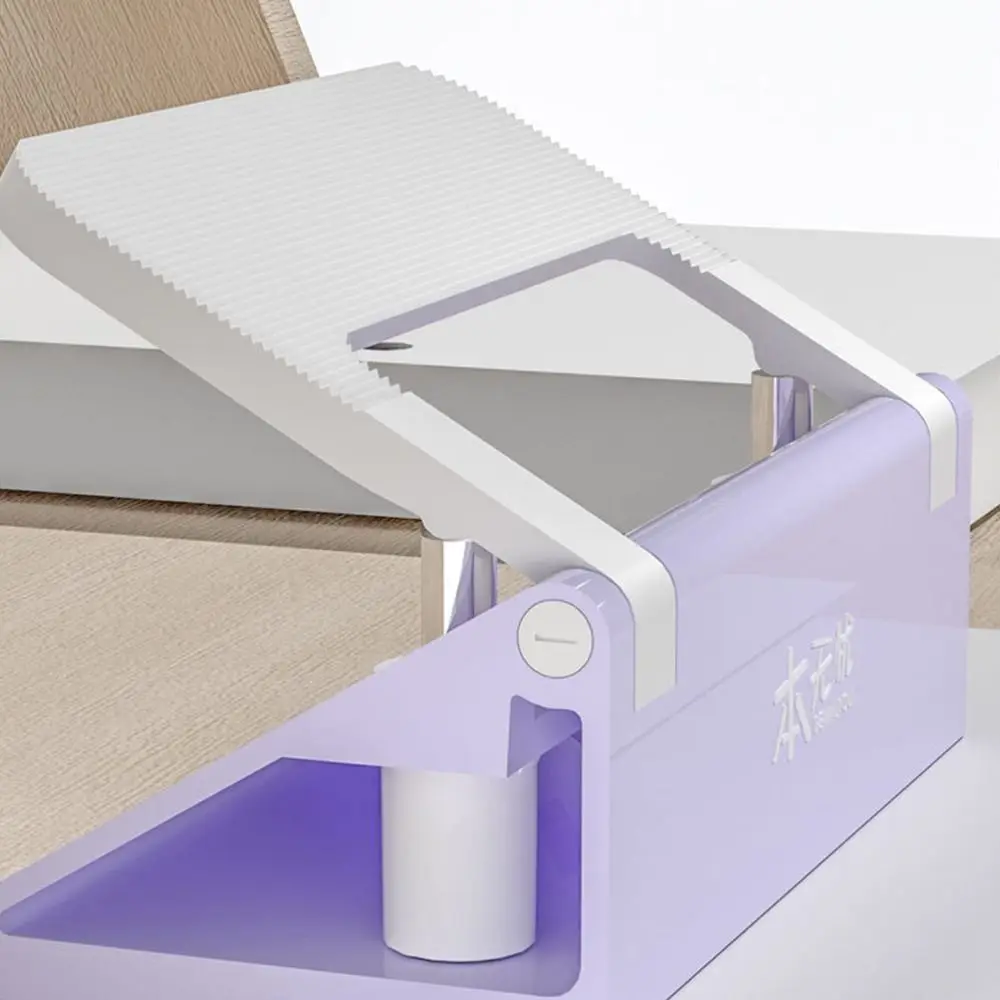 Metal Double Holes Puncher Double Holes DIY Punching Tool Round Paper Puncher Binding Aid Tools Disc Ring Binding Tool