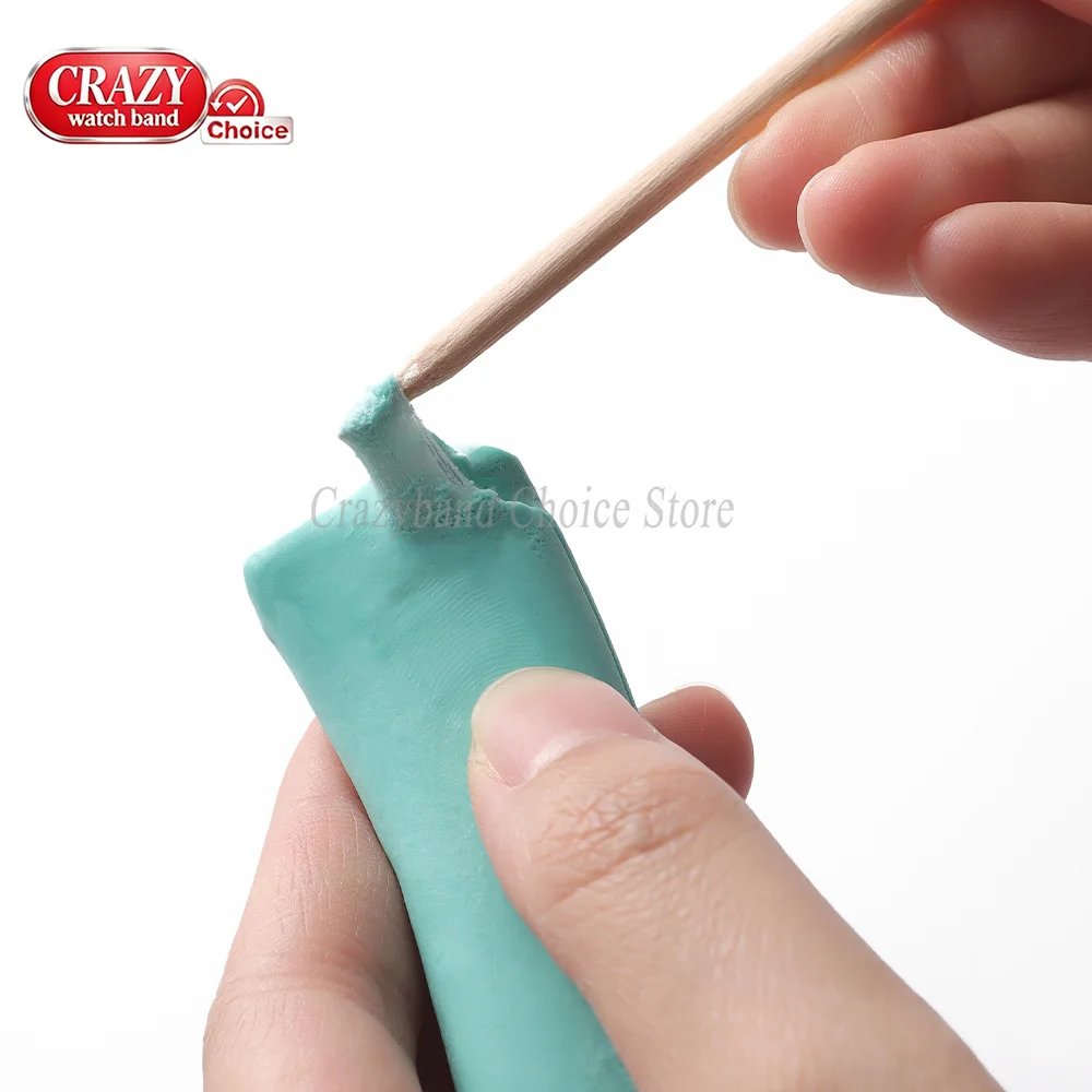New Green Watch Dust Rodico Putty Watchmaker Professional Bergeon Watches Dial Cleaner Mud Removal Tool 6033 7033 Cleaning Clay