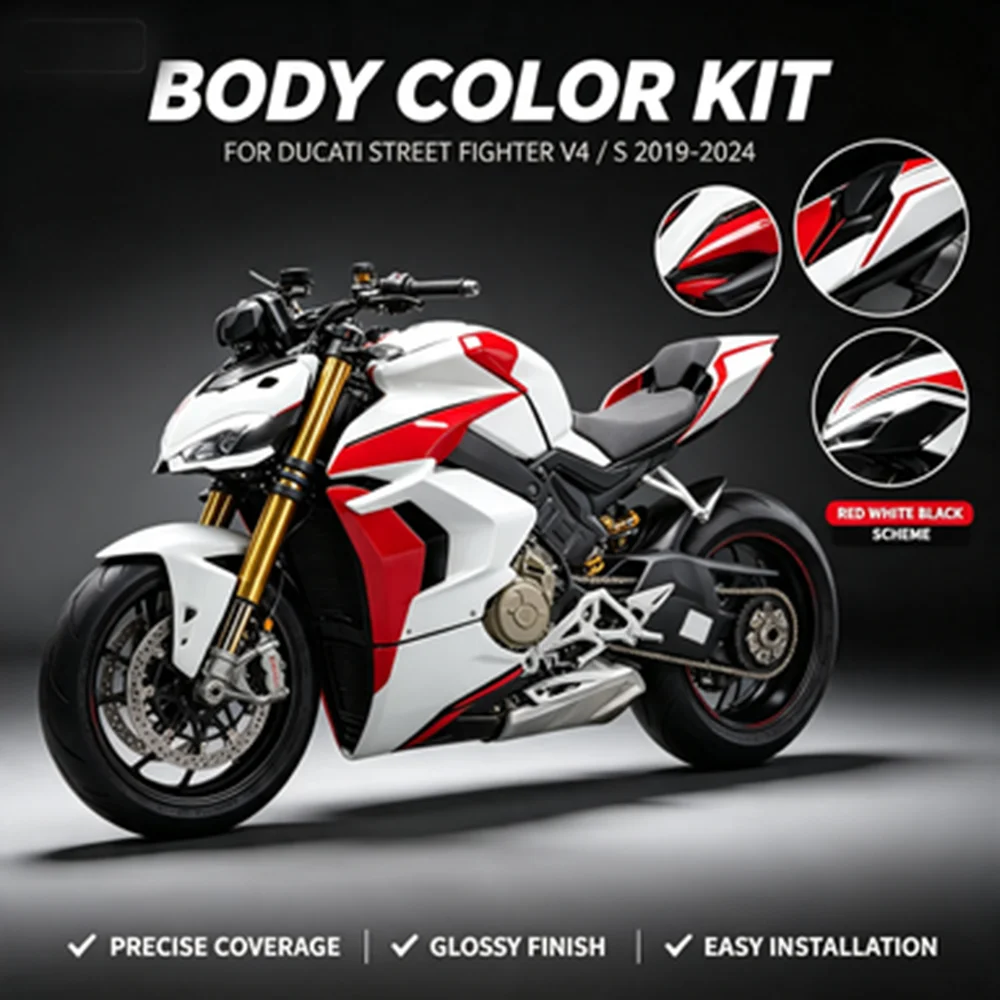 For DUCATI Street Fighter V4 V4S 2019-2024 Motorcycle Sticker Fairing Protector Sticker Fuel Tank Liner Protector