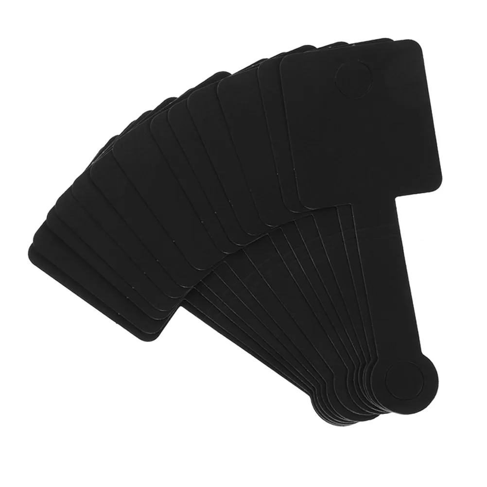 

50Pcs Self Adhesive Jewelry Display Cards Foldable Design Bracelets Rings Hair Ties Retail Packaging Organizer