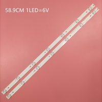 LED strips for RF-BS320E30-0701S-17 B0 T185-H03-6.2-6.4 BBK 32LEM-1019/T2C 32LEM-1029/T2C 32LEX-5027/T2CSLE3215M4 ODL32570B