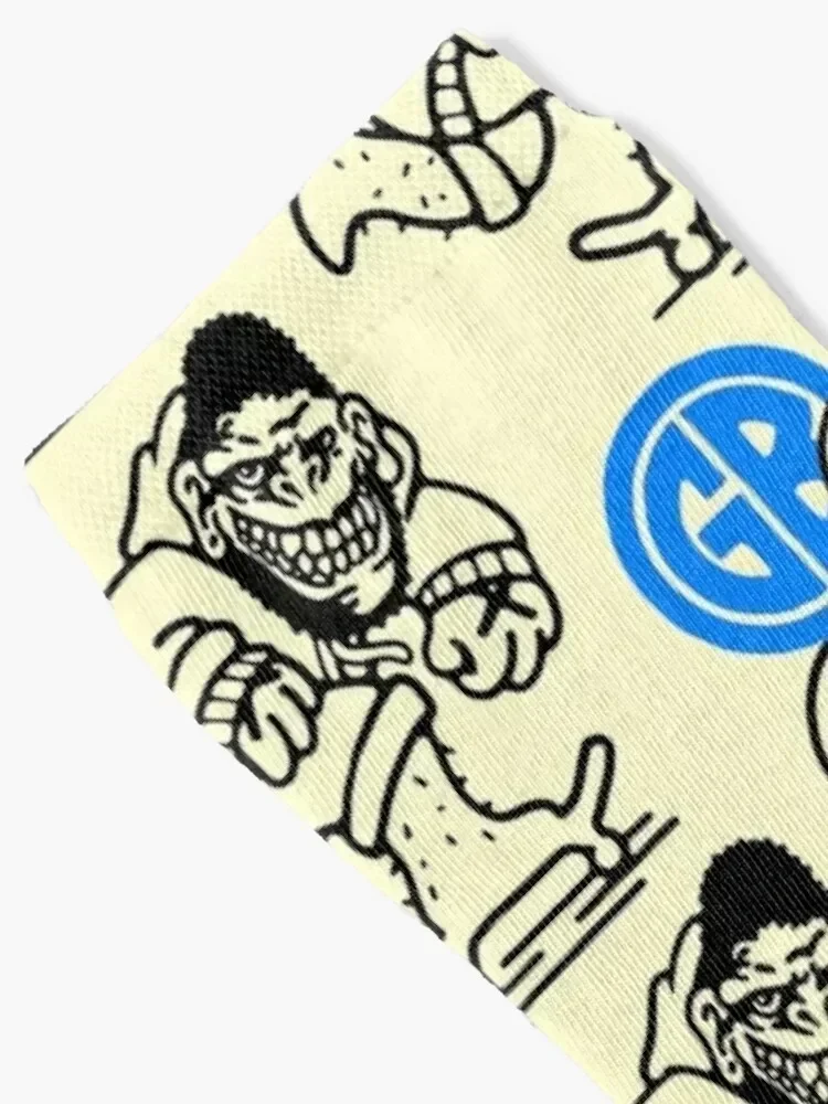 Gorilla Hardcore Punk Band Socks short new in's hip hop Toe sports Boy Socks Women's