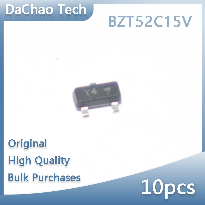 10pcs BZX84C15 Y4 15V CJ Zener diode SOT23 Original New