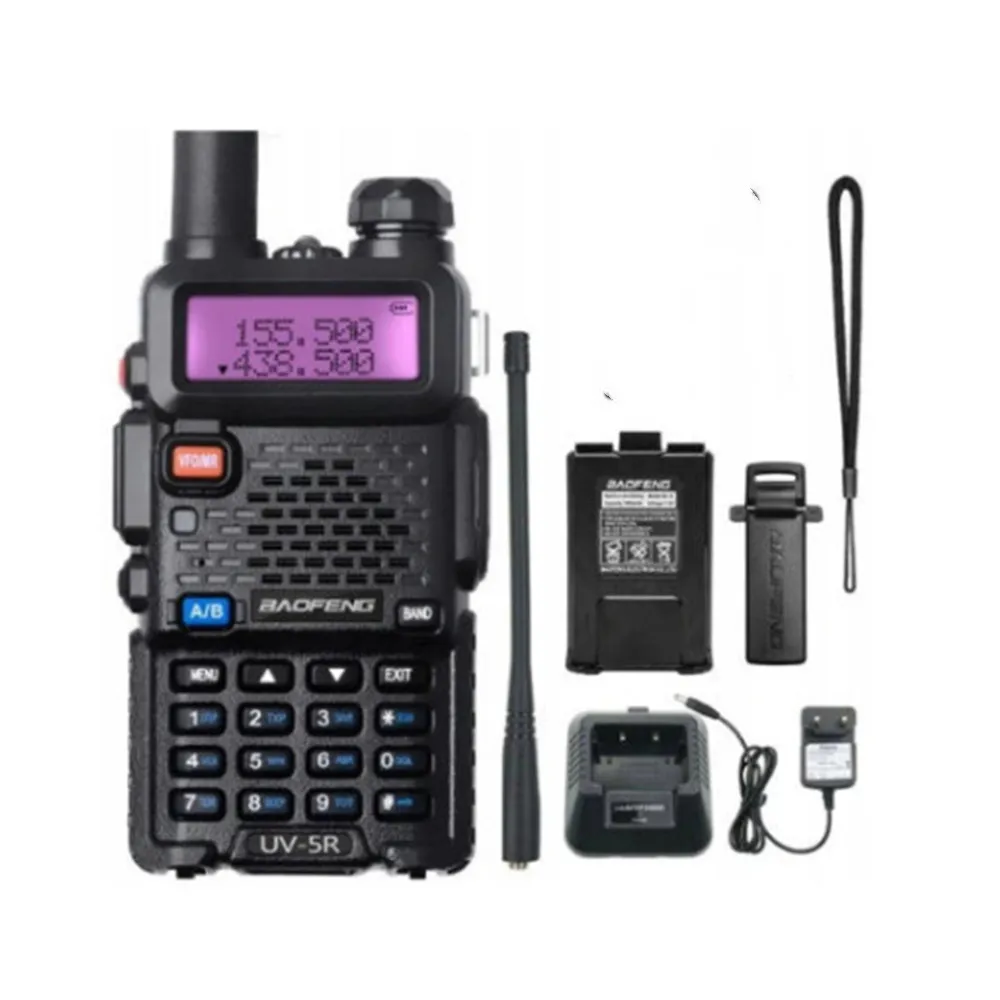 Baofeng UV5R walkie-talkie civilian handheld walkie-talkie high-power car-mounted handheld radio self drive travel walkie-talkie