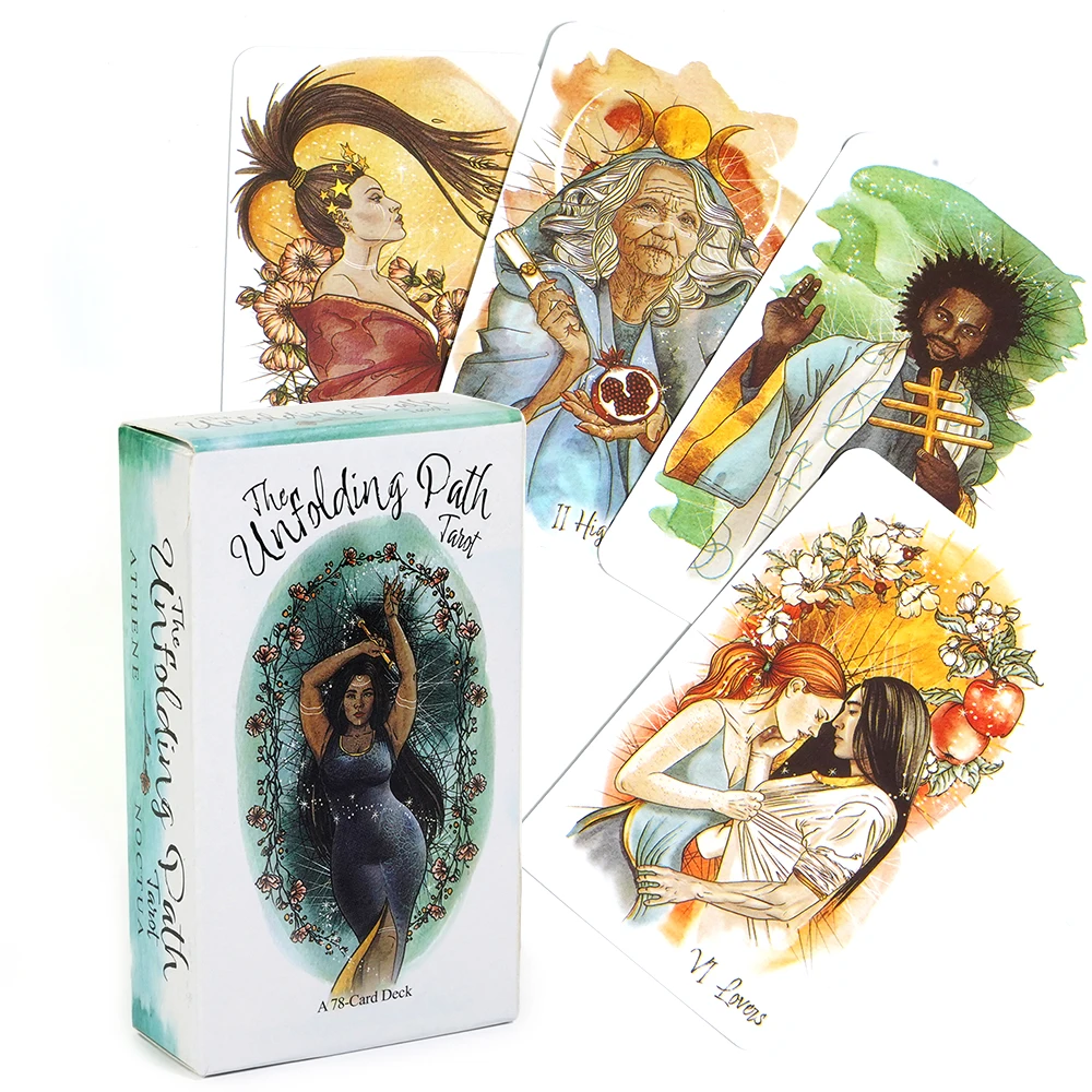 The Unfolding Path Tarot 78pcs Card Explore the infinite paths your life