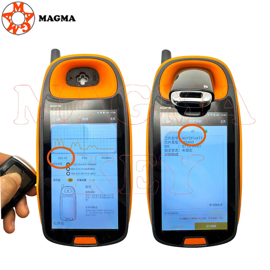 MAGMA ID47 رقاقة 433 ميجا هرتز 95440-C5500 95440-F6000 القرب الذكية سيارة مفتاح بعيد فوب لكيا كادينزا 2016-2019 سورينتو 2019 #5