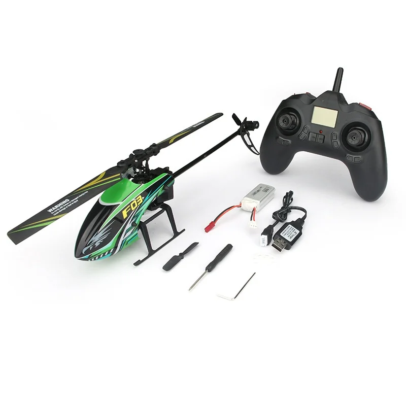 Jjrc Explosie 2.4G Afstandsbediening Zesassige Zelfstabiliserende Hoge 4-kanaals Single-Peddel Helikopter Zes-As Gyroscoop Speelgoed