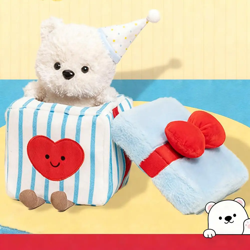 

Cute Bear Plush Toys Teddy Throw Pillow For Girls Valentine's Day Birthday Surprise Gift Room Decoration X7m8