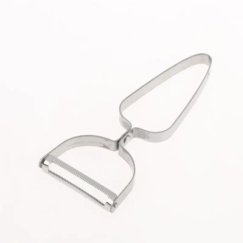 【New】Stainless Steel Vegetable Peeler Fast Peeling Sharp Blade 1Pcs Time Saving Kitchen Gadget for Home Daily Food Preparation
