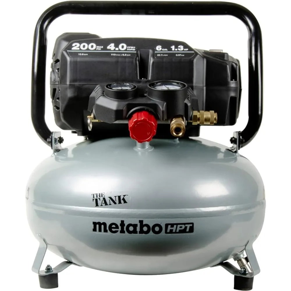 

Metabo HPT Air Compressor | THE TANK™ | 200 PSI | 6 Gallon | Pancake | EC914S