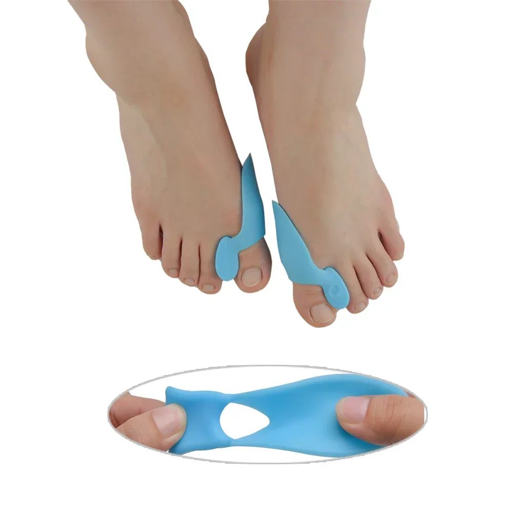 ซิลิโคนเจล Bunion Splint Big Toe Separator ทับซ้อนกัน Spreader Corrector Hallux Valgus Foot Care เครื่องมือ Corrector De Juanetes