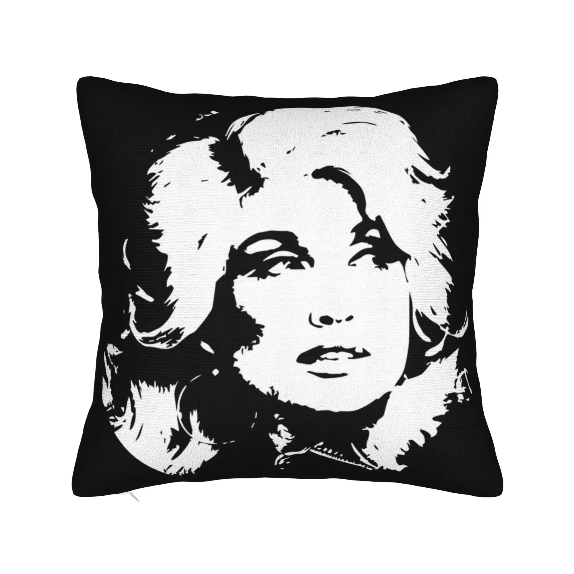 Decorative Pillowcase RIP Dolly Parton Merch Living Room  Pillow Case Cover Square Multi Size