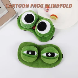 Cartoon Frog Blindfold Animals Sleep Eye Covers Colorful Sort Sleep Night Dream Lightproof Eye Mask for Children to Sleep Better