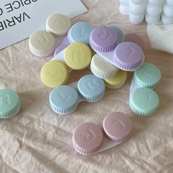 5/10pcs Random Color Contact Lenses Box Travel Holder Container Soaking Contact Lens Box Mini Contact Lenses Case Accessories