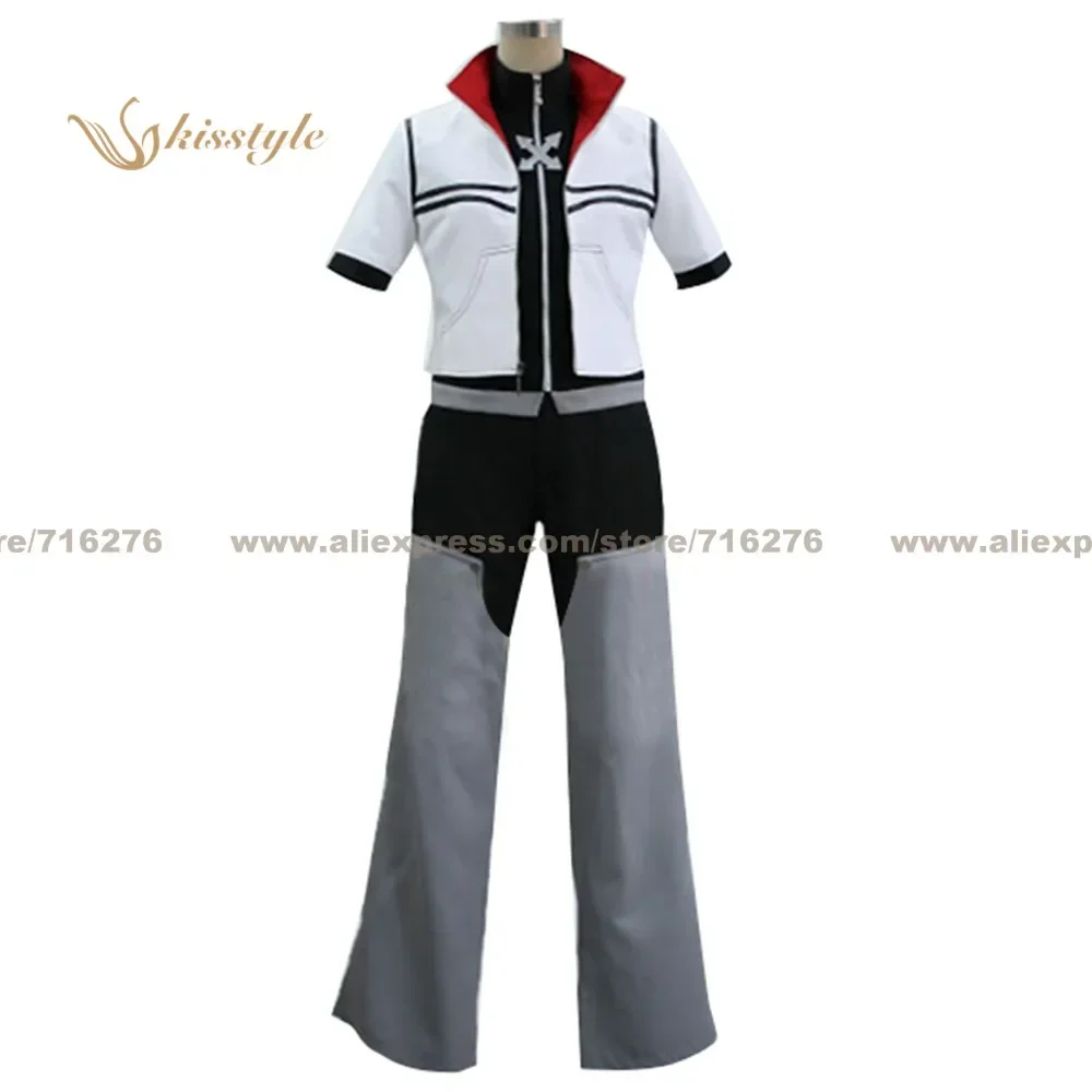 Anime Kingdom Hearts II 2 Roxas Uniform COS Clothing Cosplay Costume,Customized Accepted