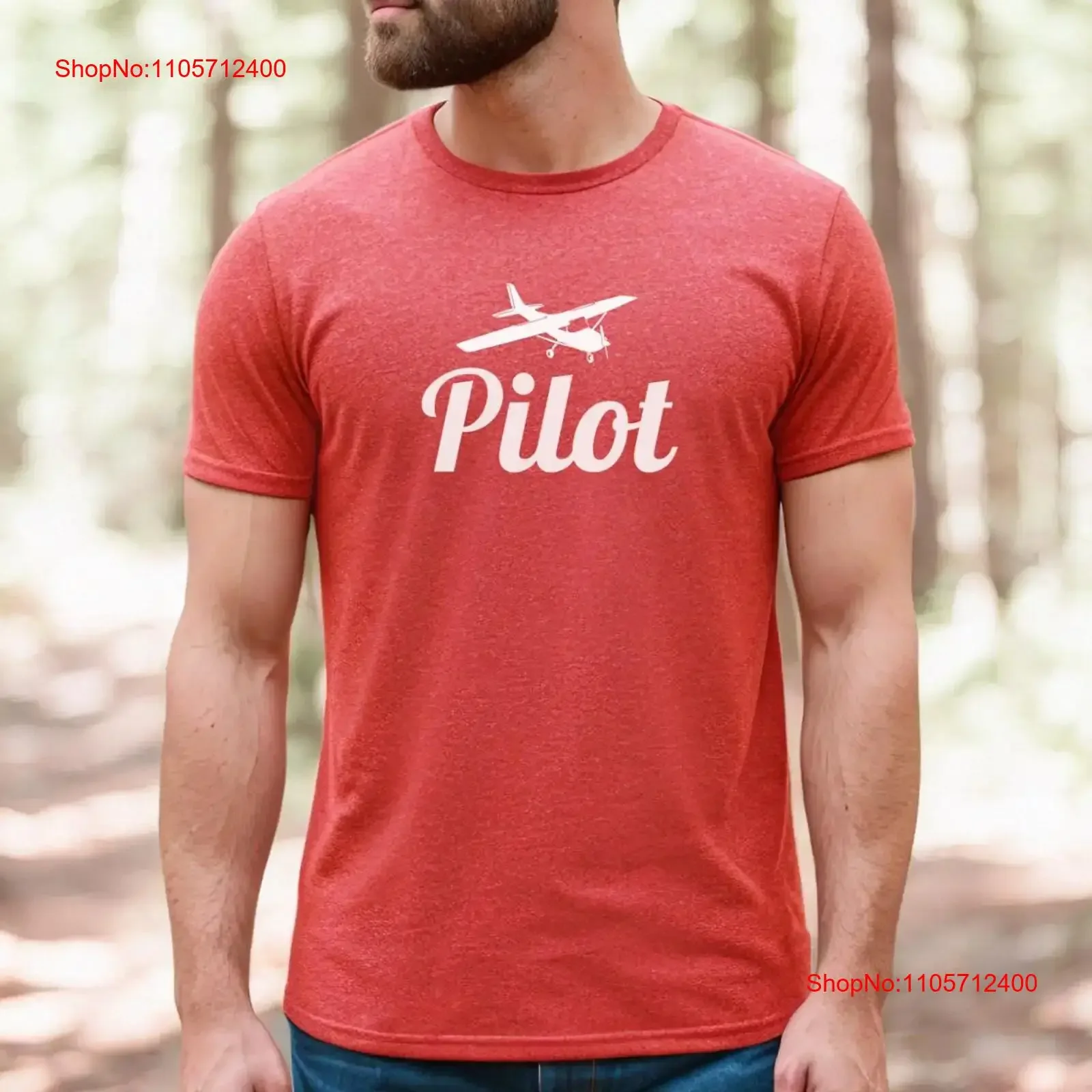 PiloT T Shirt Aviation Airplane Owner Hangar Private Flying High Wing vintage Washed fashion Comfortable homme streetwear