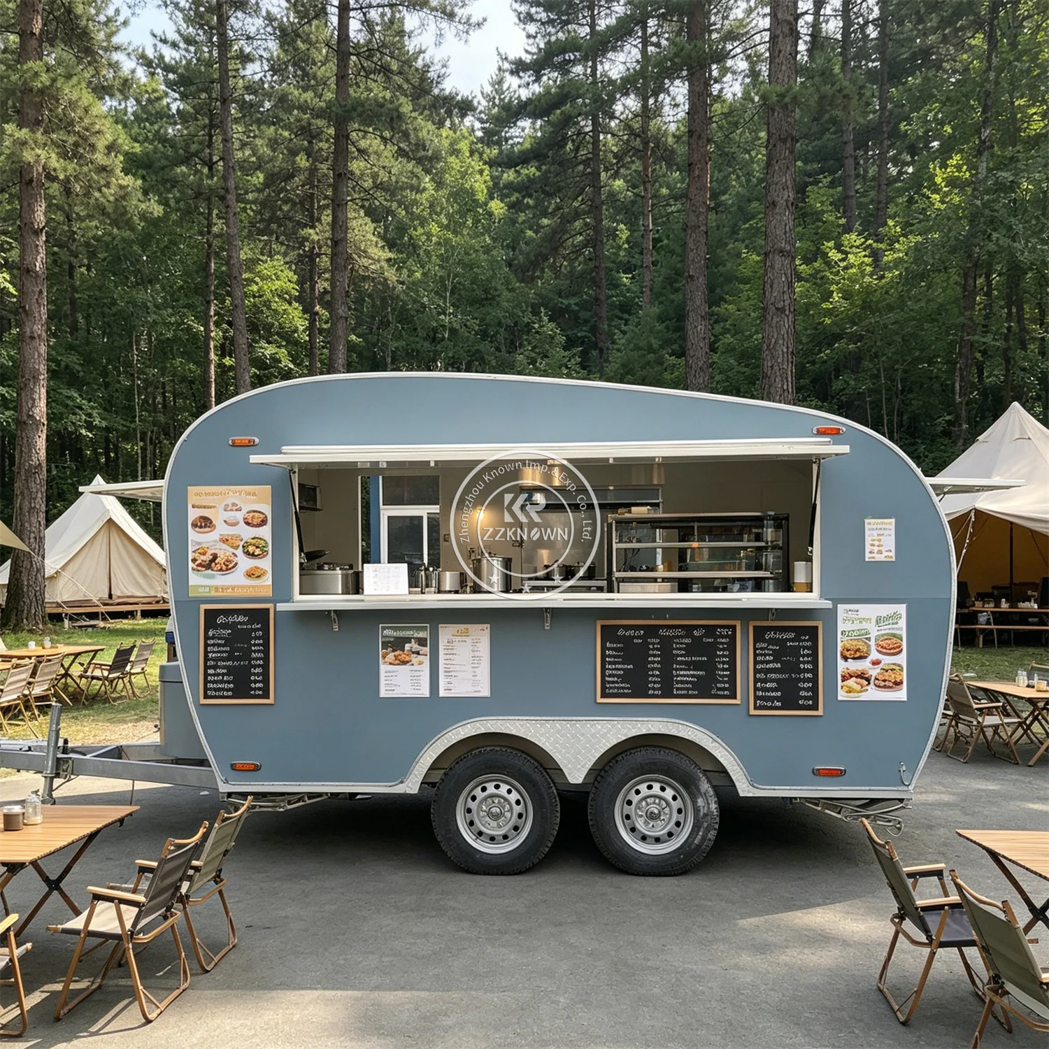 

Concession Food Truck Mobile Ice Cream Truck Street Catering Trailer Fast Food Trailer Fully Equipped