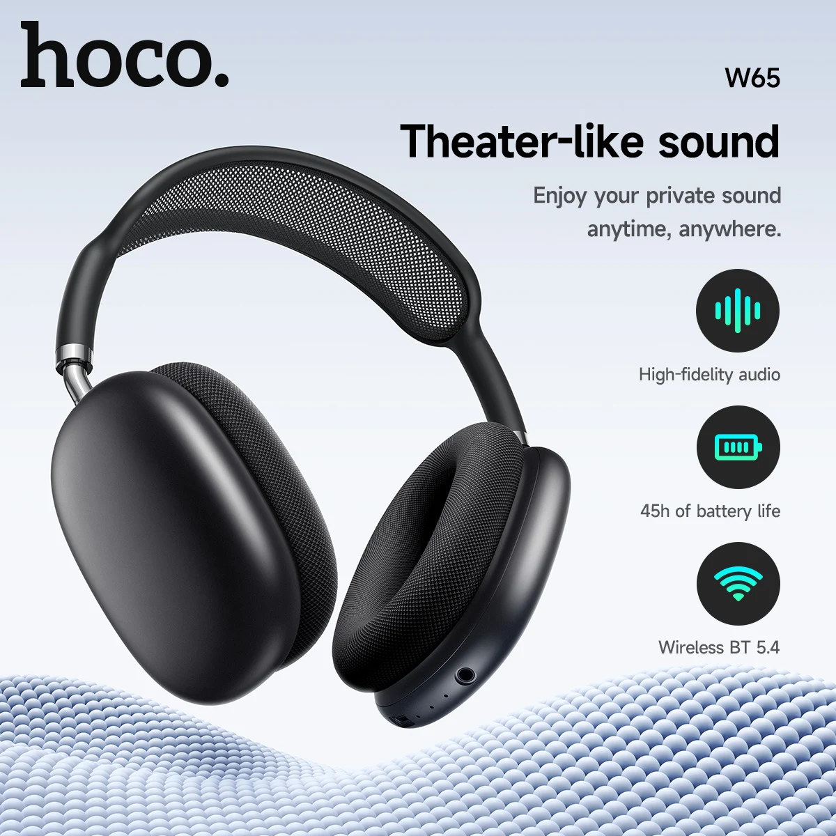 HOCO W65 Bluetooth Headphones Review: Big Sound, Small Price? In-Depth Analysis & Buyer's Guide