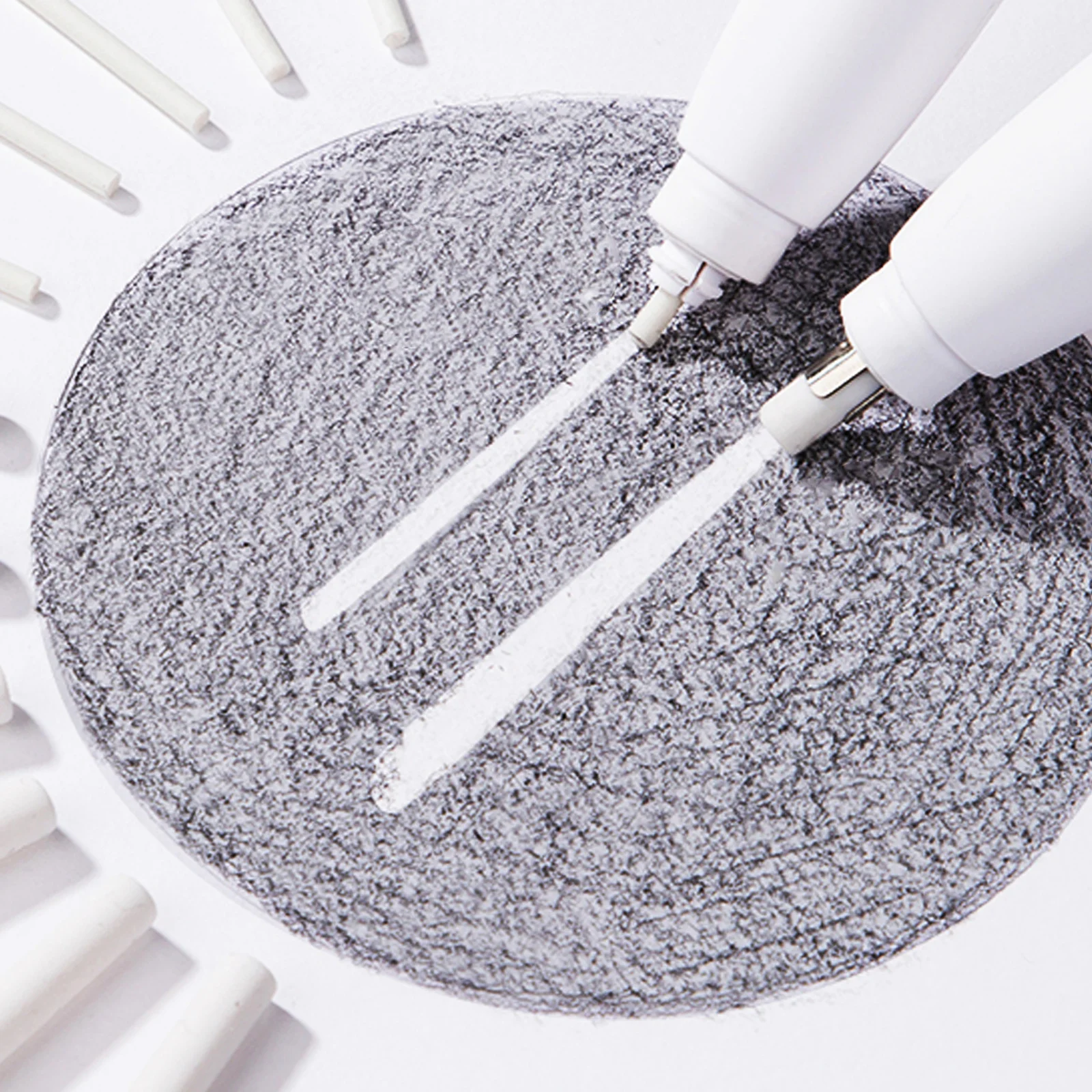 

70Pcs Electric Eraser Cores Rubber Replacement Portable Compact Exquisite Student Homework Cleaner Sketch Smudge Erase Tool