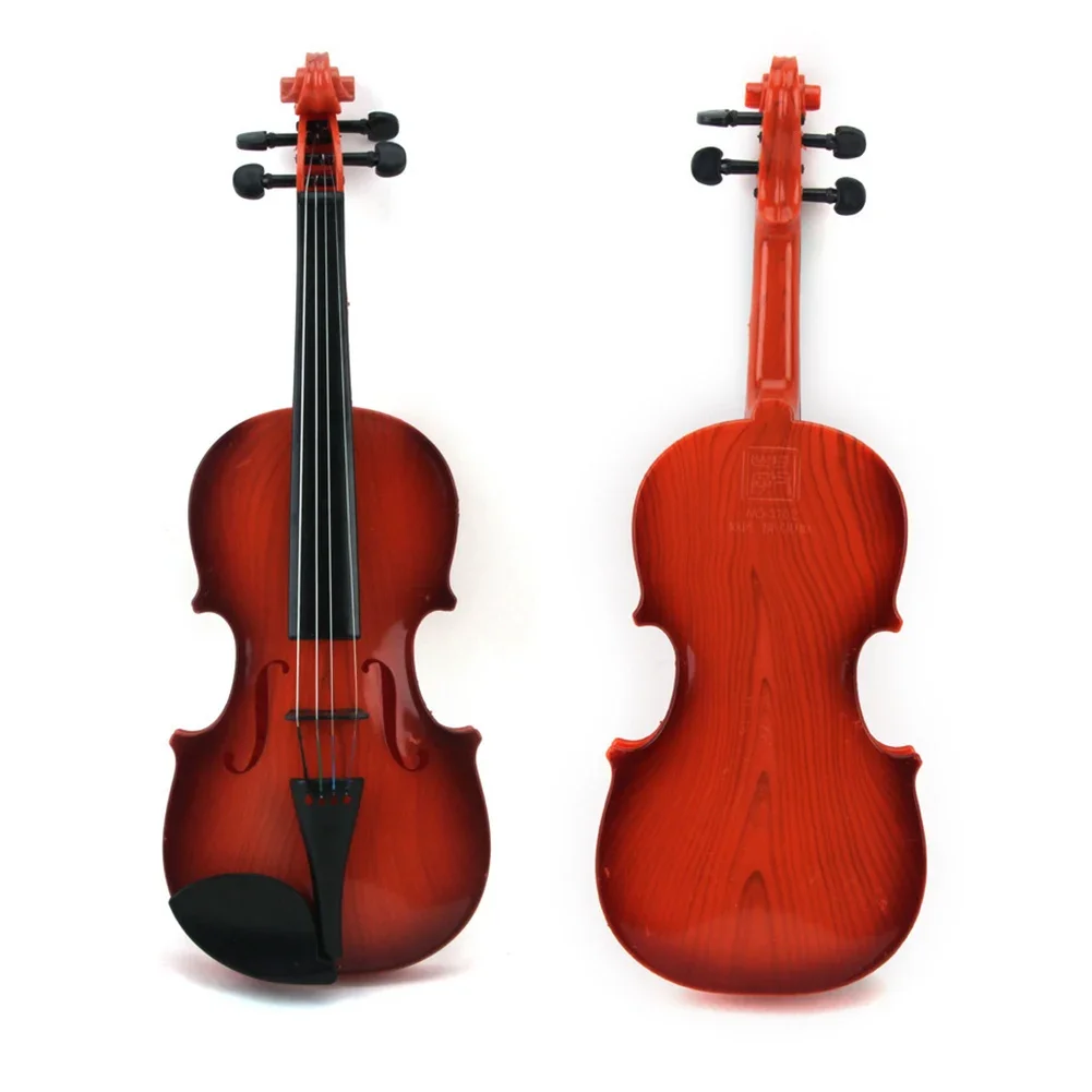 Acoustic Violin Toy Adjustable String Simulation Musical Instrument Practice Toy