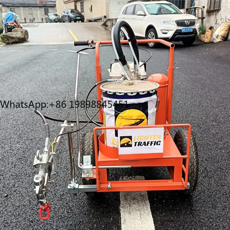 

Гидравлическая машина для маркировки дорожных линий холодной краски для дорог и парковки, простое обслуживание