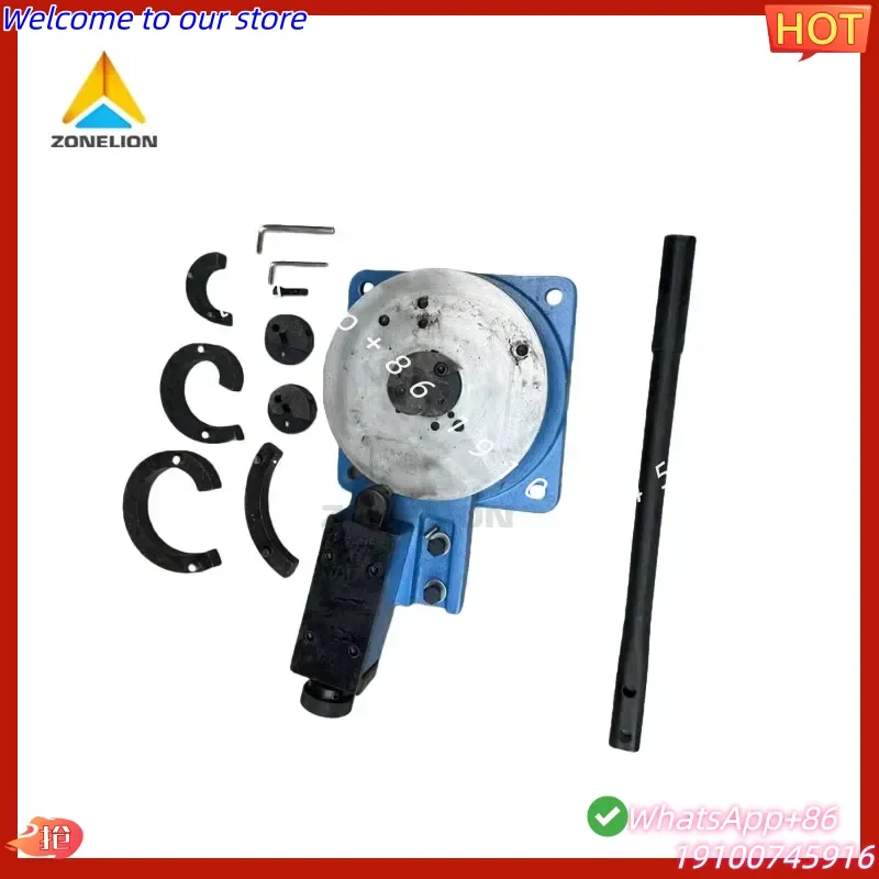 2026 Manual Scroll Bender Machine for Decorative Metal Work with Interchangeable Dies