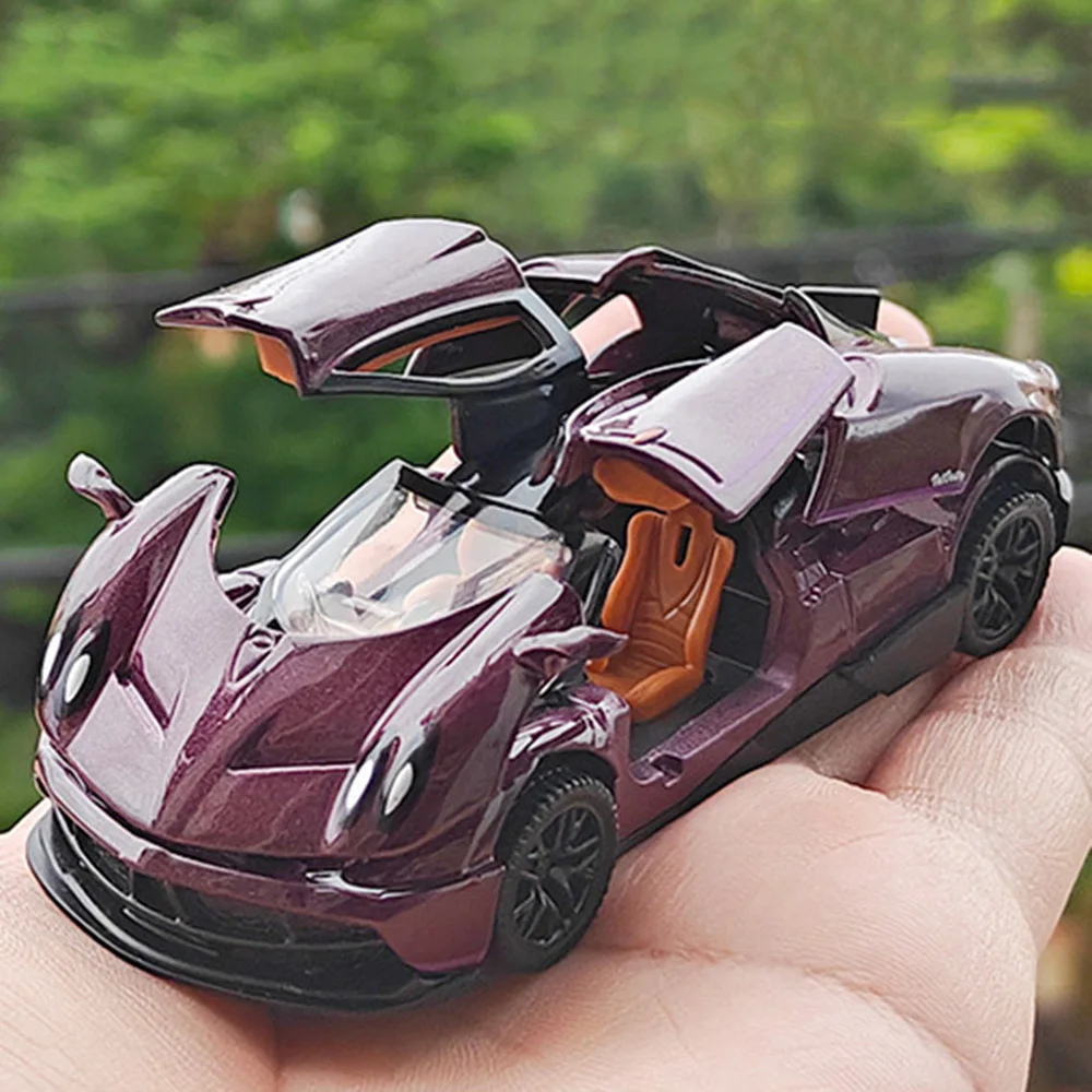 1:43 pagani zonda r toyota ae86 carros modelos de brinquedo liga diecast liberação rápida capô do motor modelo em miniatura para presentes de aniversário da criança