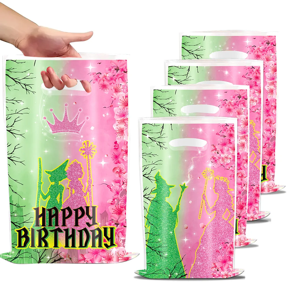 Magic Witch Gift Bags Birthday Party Decoration Wicked Goodie Bag Cookie Package Baby Shower Kids Favors Gifts Party Supplies