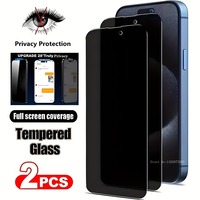 2Pcs Anti-Spy Protective Film for IPhone 16 17 Promax 16E 12 11 Pro 15 Plus Privacy Tempered Glass 13 Promax 13 Mini 14 Plus 16E