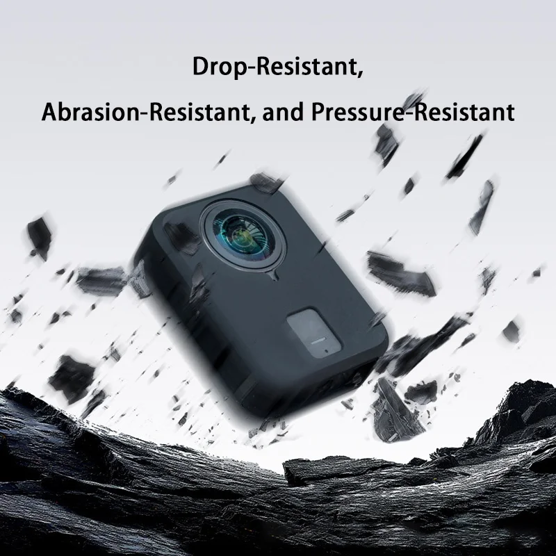 Silicone Protective Case For DJI Osmo 360 Cover Rubber Skin Anti-scratch Sleeve for DJI Osmo 360 Camera Accessories