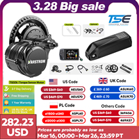 Tongsheng TSDZ8 TSDZ2B ebike kit 36V 250W 48V 500W 750W electric bicycle central mid motor with torque sensor 13Ah 20Ah Battery