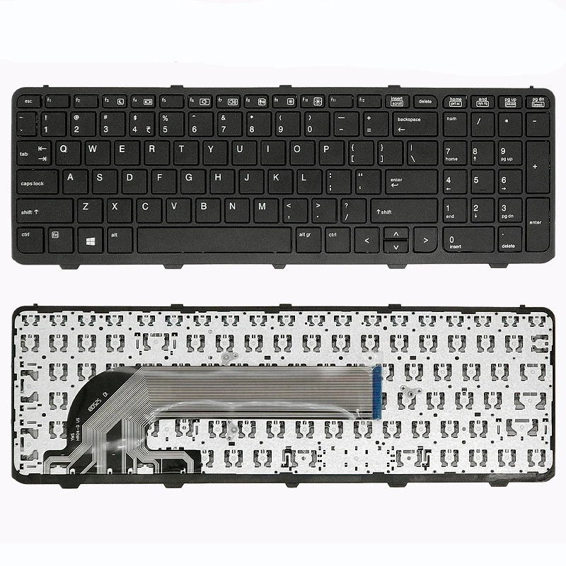 NEW Laptop Rreplacement Keyboard Compatible for HP Probook 450 G0 450 G1 450 G2 455 G1 455 G2 470 G1 721953-001 727682-001