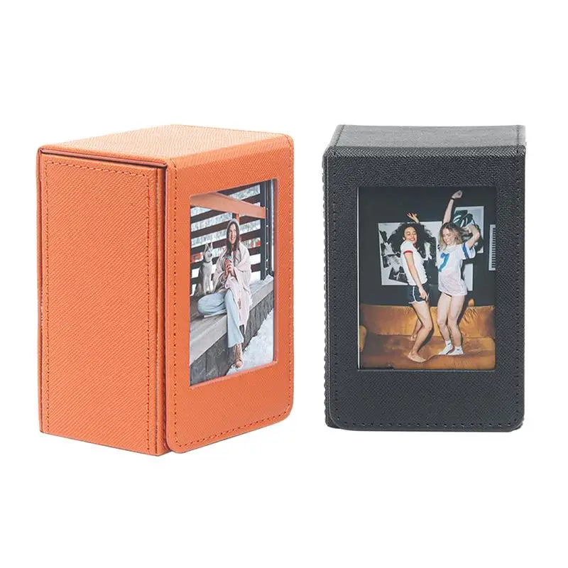 Picture Boxes For Photo Storage 3 Inch Decorative Photo Box Organizer High Capacity Photo Organizer Photo Keeper For Stickers