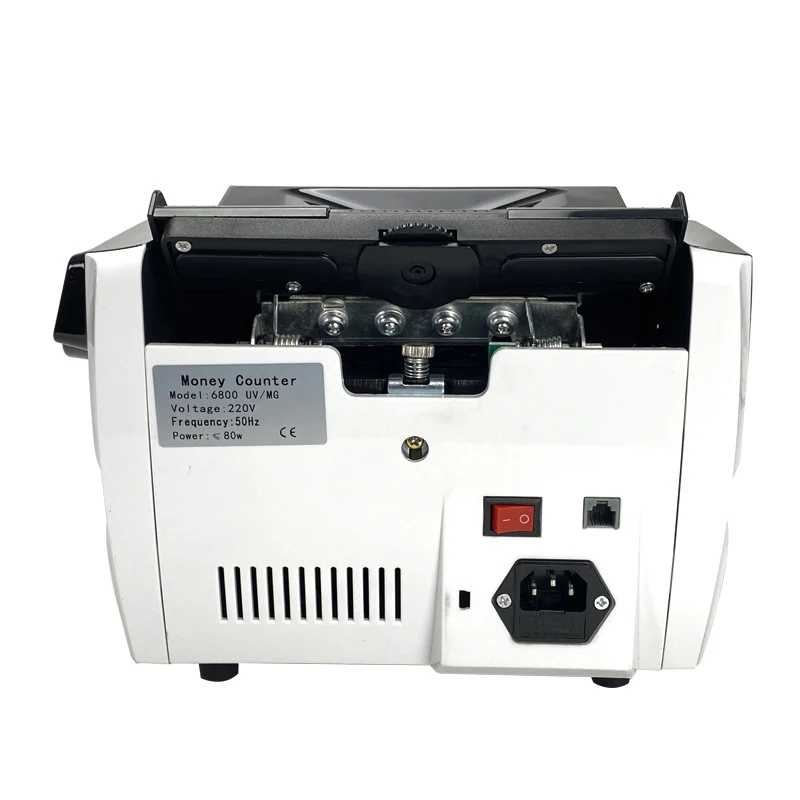 6800 UV/MG foreign currency banknote counter, multi-national currency detector, infrared detection of US, European and British b