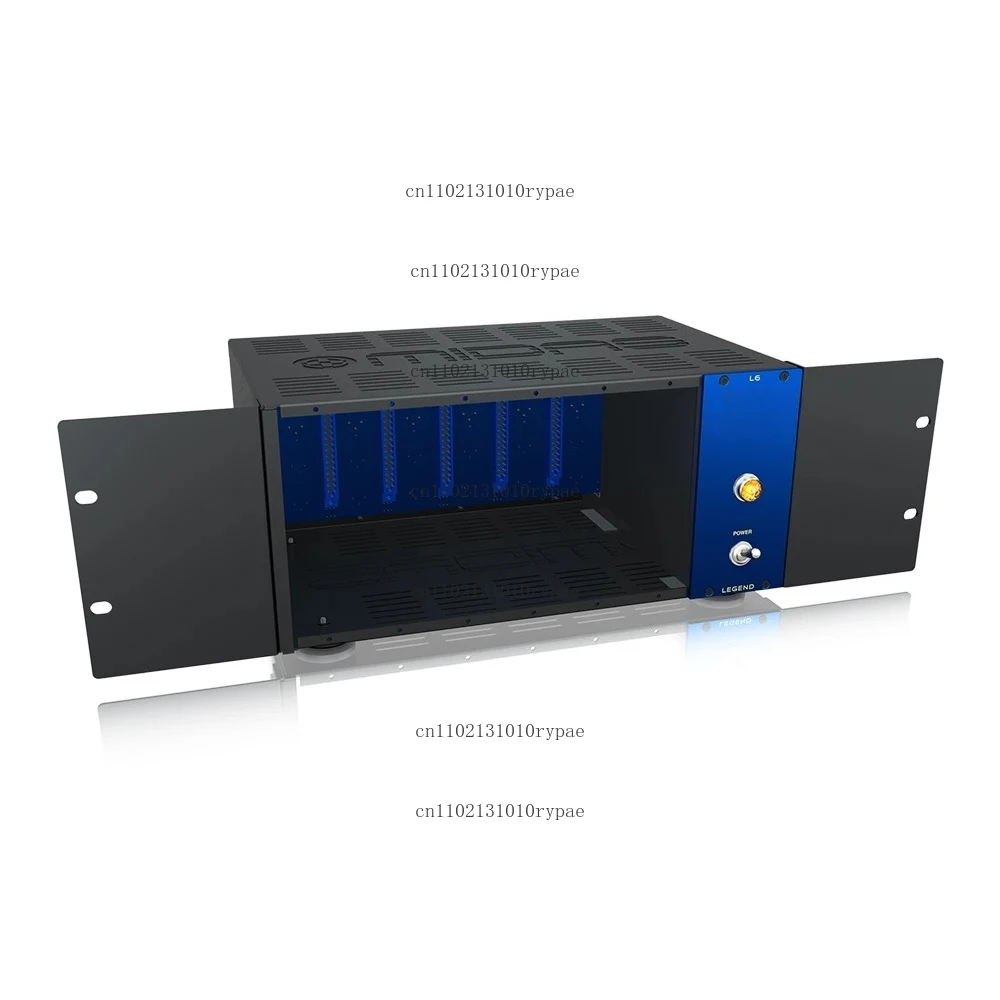 L6 6-Slot Chassis for 500 Series with Low Noise Power Supply High-Performance Pa System Music Equipment