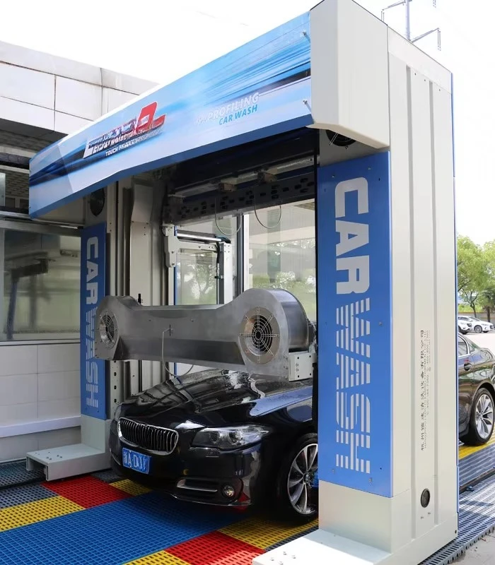 Leisuwash DG Smart Model with Wheel Brush Automatic Robot Touchless Car Wash Machine