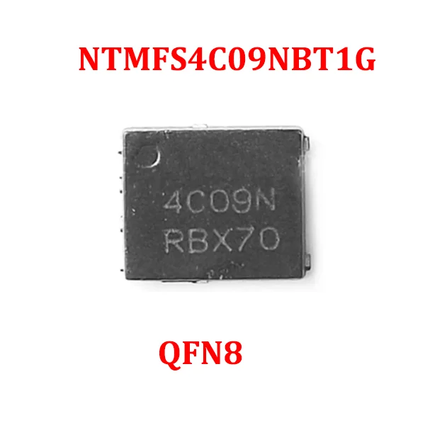 

5PCS/10PCS/50PCS/100PCS NTMFS4C09NBT1G MOSFET N-CH 30V SO8FL Brand New Original Chip IC