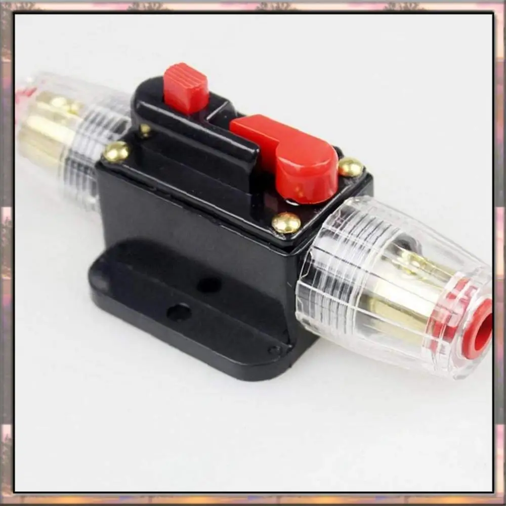BAAZ ร้อน Circuit Breaker 12 V-48 V DC 50A รีเซ็ตรถสเตอริโอ Circuit Breaker ระบบป้องกันพลังงาน