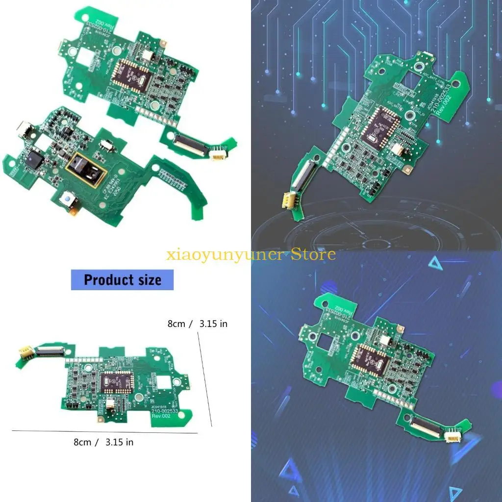 P9JB Gaming Mouse Microswitch Button Board For FB 7600 GPW Mouse Mainboard Repair Part