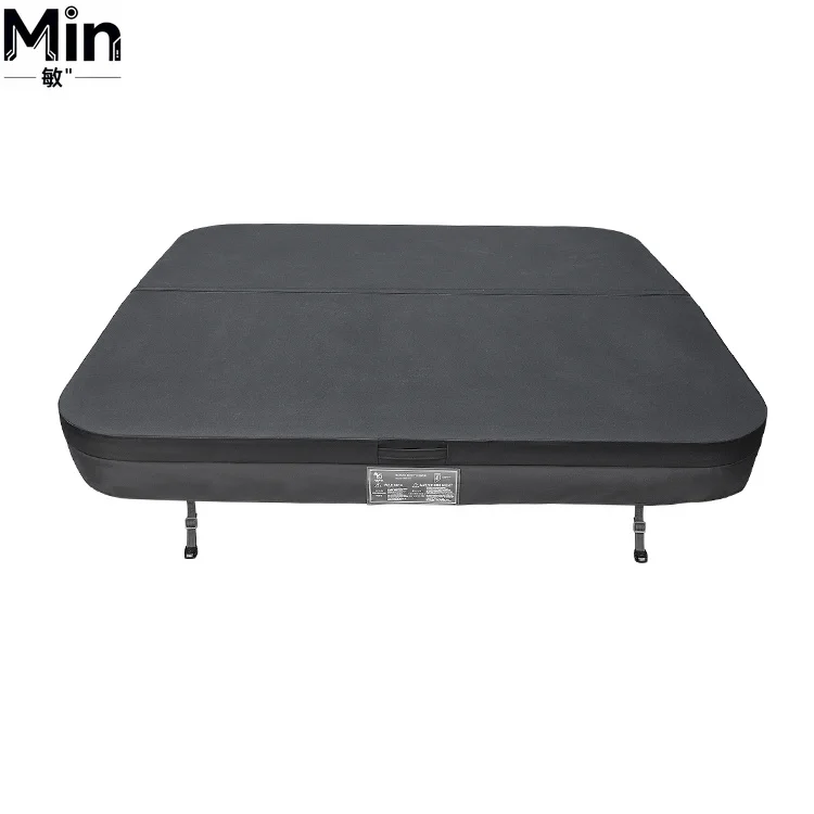 Size Waterproof Swimming Spa Bath Cover Outdoor UV Resistant Spa Pool Cover for Garden Backyard Laboratory Pool