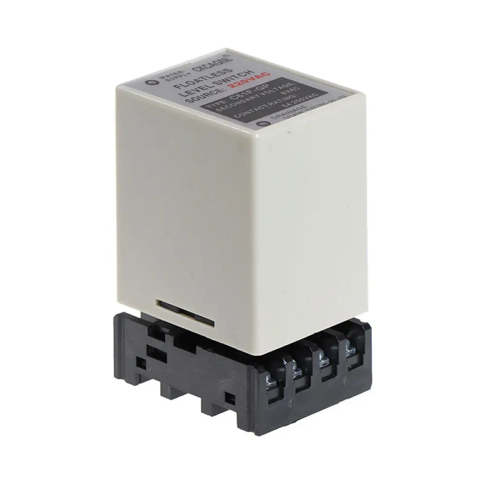 C61F GP 220V Water Level Relay Switch Automatic Controller For Liquid Pump Tank Tower Industrial Automation Sensor