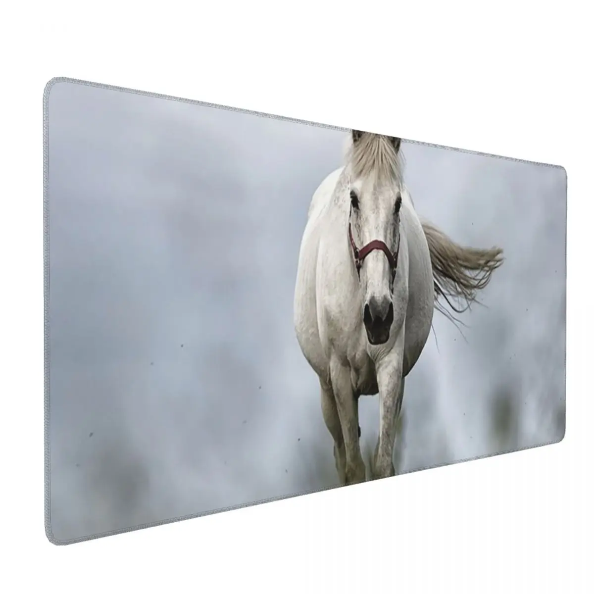 Large Mouse Pad Galloping Horse Oil Painting Gamer PC Laptop Mats Keyboard Carpet Computer Gaming Office Accessories Desk Mat