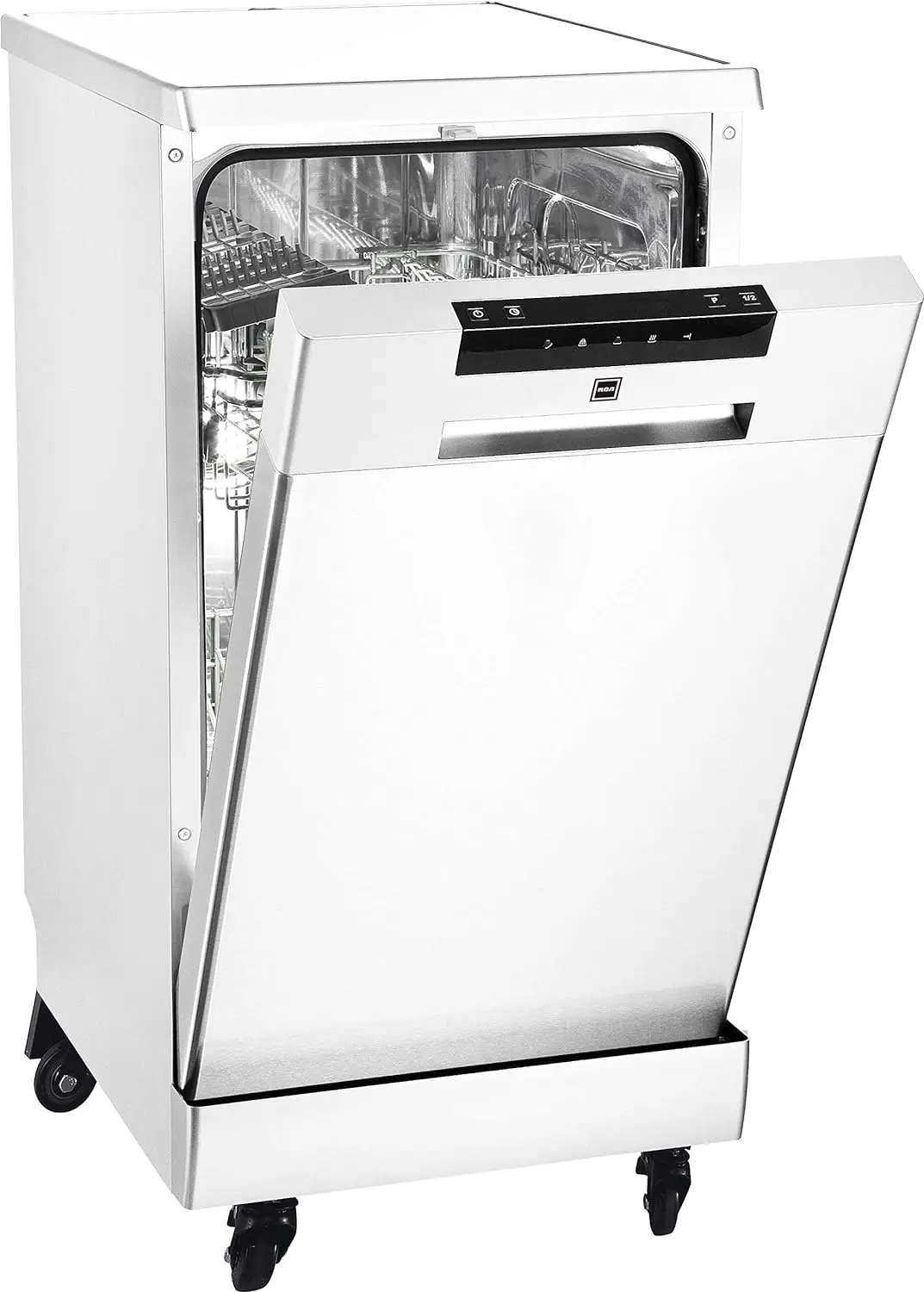 RDW1809 Portable Dishwasher, 18in Wide, 8 Place Settings Capacity, White