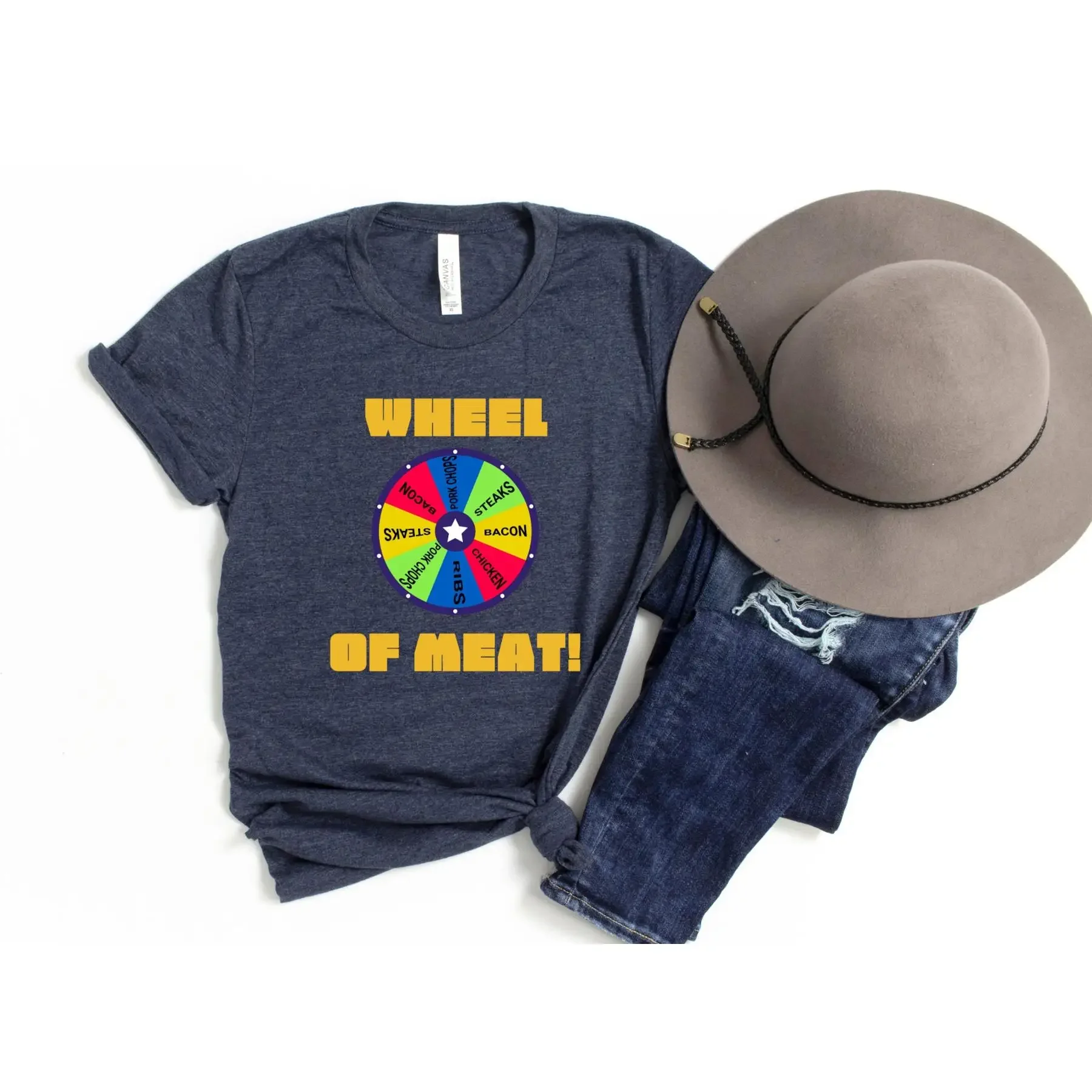 

Футболка из джерси Meat Raffle Wheel of Raffles