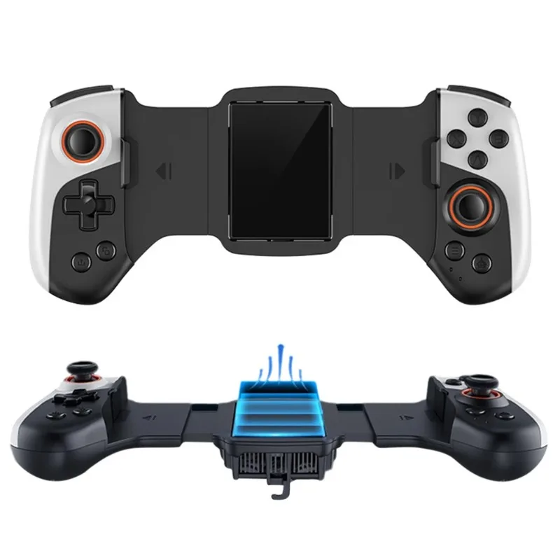 JK02 Telescopic Gamepad Bluetooth Controller Semiconductor Radiator For IOS/Switch/Android Mobile Phone Gaming Cooler Handle